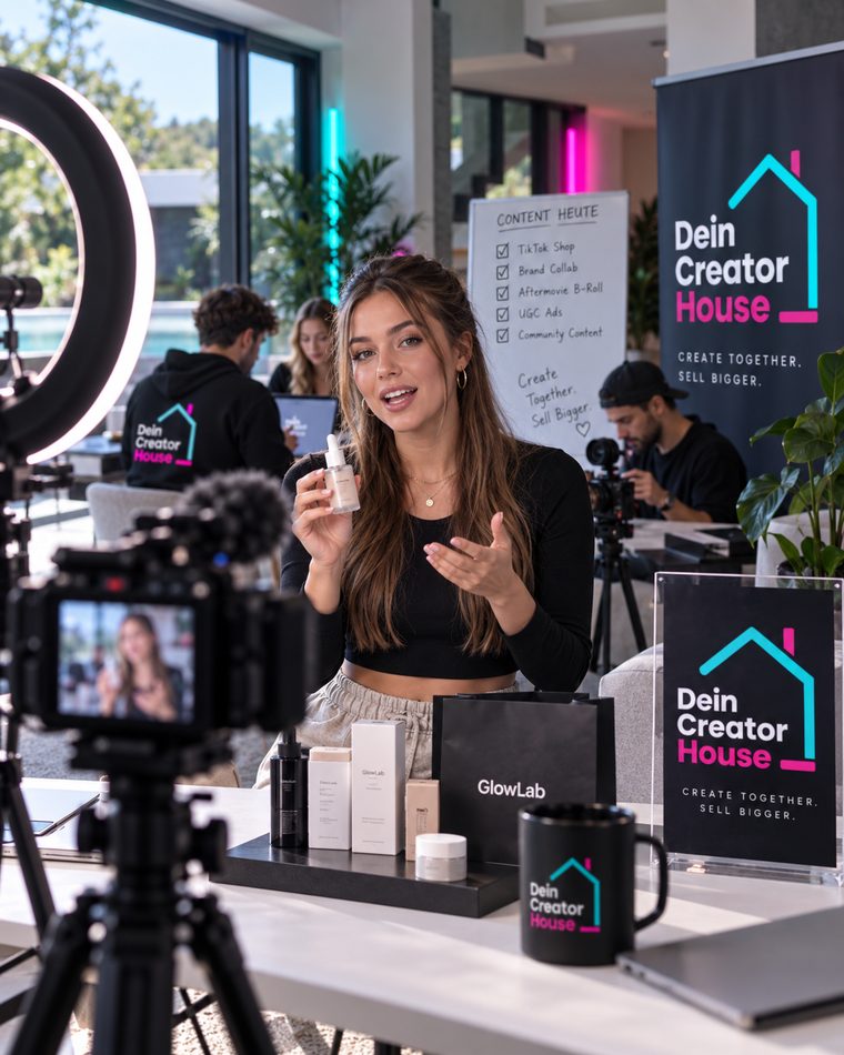 Creator vor der Kamera